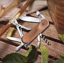 Victorinox Evolution Wood 14 Swiss Army Knife 12 Functions  85 mm Brown