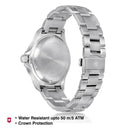 Victorinox Swiss Made Night Vision 42 mm Silver Dial Analog Watch For Men