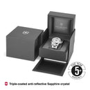 Victorinox Swiss Made Night Vision 42 mm Silver Dial Analog Watch For Men