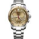 Victorinox Swiss Made Chrono Classic Analog Gold Dial Men's Watch