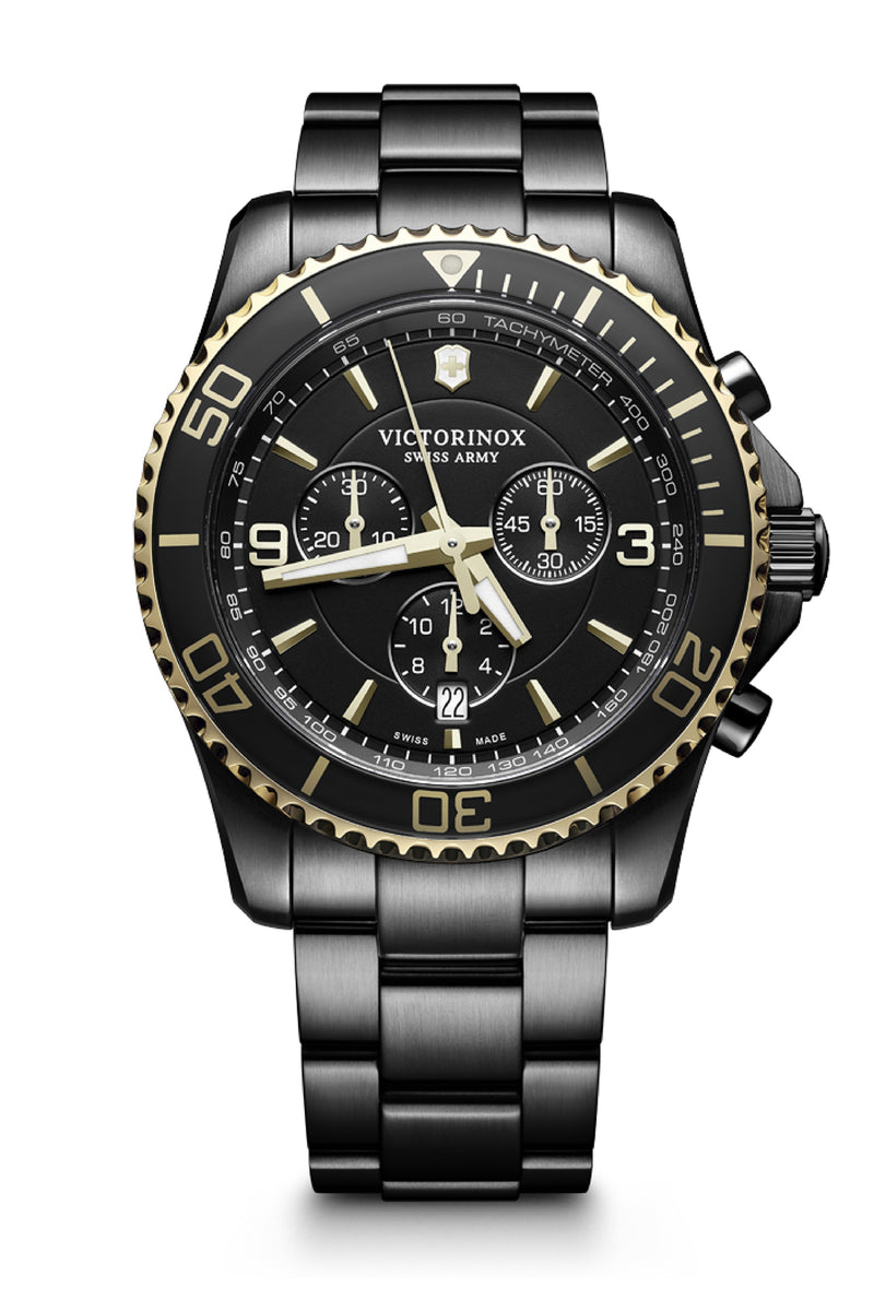 Victorinox Maverick Analogue Black Dial 43mm Men's watch