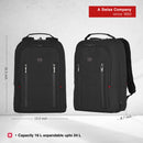 Wenger CITY TRAVELER 16'' Laptop Backpack (16 Litres) Swiss Designed - Black