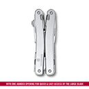 Victorinox Swiss Tool Spirit MX with Nylon Pouch, 24 Functions 105 mm Silver, Swiss Made