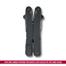 Victorinox Swiss Tool Spirit MXBS with Nylon Pouch, 24 Functions 105 mm Black, Swiss Made
