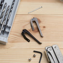 Victorinox Swiss Tool Carry Clip with Burnished Steel Finish, Black