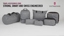 Victorinox Travel Accessories Edge, Packable Duffel Bag 30 Litres, Grey