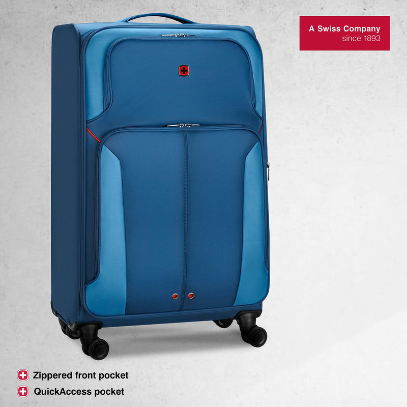 Wenger, Castic Large Softside Case, Blue, 102 Litres, Swiss designed