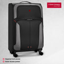 Wenger, Castic Large Softside Case, Charcoal, 102 Litres, Swiss designed