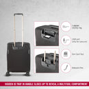 Victorinox Werks Traveler 6.0 Softside Global Carry-On Travel Trolley Suitcase Black