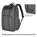 Victorinox Swiss Designed Architecture Urban 2.0, Deluxe Backpack, 15" Laptop, 23 Litres, Melange Grey