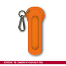 Victorinox Swiss Army Knife Accessory -Silicon Case with Hook to carry your pocket knife in Style - Mango Tango, 70mm