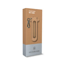 Victorinox Swiss Army Knife Accessory -Silicon Case with Hook to carry your pocket knife in Style - Wet Sand, 70mm