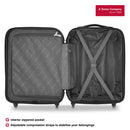 Wenger Static Carry-on Hardside Suitcase, 33 Litres, Fresh Blue, Swiss designed