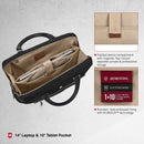 Victorinox Victoria Signature Women Briefcase, 14'' Laptop & 10'' Tablet Pocket, Black, Swiss designed