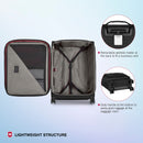 Victorinox, Crosslight, Global Softside Check-In Luggage, 106 litres, Black, Trolley Bag