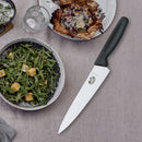 Victorinox "Standard Line" Stamped Carving/Chef Knife, Straight Edge & Pointed Tip, Black, 19 cm