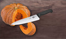Victorinox Swiss Fibrox Stainless Steel Carving Knife, Straight Blade, Black, 25 cm, Swiss Made