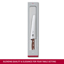 Victorinox, Bread & Pastry Knife for Dining and Vegetable Chopping, Wavy Edge, 22 cm, Maple Wood, Swiss Made