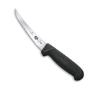Victorinox Fibrox Stainless Steel Boning Knife, Fish & Meat Knife, Non-Slip Grip Handle,Black,15cm