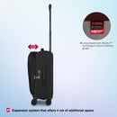 Victorinox, Crosslight, Frequent Flyer Cabin Luggage Bag, 39 litres, Black, Trolley Bag