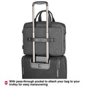 Victorinox Swiss Designed Architecture Urban 2.0  14" Laptop Briefcase, 16 Litres, Melange Grey