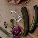 Victorinox Swiss Made Multipurpose STAR Peeler/ Vegetable SCRAPPER Julienne Edge, Silver