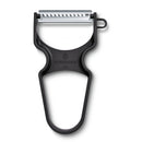 Victorinox Swiss Made Multipurpose RAPID Peeler/ Vegetable SCRAPPER, Julienne Edge, Black