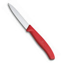 Victorinox Swiss Made Stainless Steel Swiss Classic Paring Knife, Straight Edge, Kitchen tool, Kitchen Item, 8 cm, Red