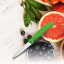 Victorinox Swiss Made Stainless Steel Swiss Classic Paring Knife, Kitchen Tools, Kitchen Items, 8 cm Straight Edge, Green