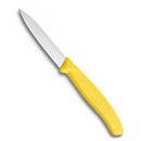 Victorinox Swiss Made Stainless Steel Swiss Classic Paring Knife, Kitchen Tools, Kitchen Items, 8 cm Straight Edge, Yellow