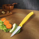 Victorinox Swiss Made Stainless Steel Swiss Classic Paring Knife, Kitchen Tools, Kitchen Items, 8 cm Straight Edge, Yellow