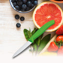 Victorinox Swiss Made Stainless Steel Kitchen Knife, "Swiss Classic" Serrated Edge, 8 cm, Green