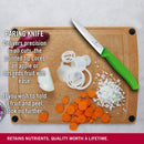 Victorinox Swiss Made Stainless Steel Kitchen Knife "Swiss Classic" Straight Edge,Beveled Tip,10 cm, Green