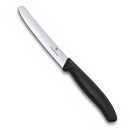 Victorinox Swiss Made, Stainless Steel Swiss Classic Paring Knife, 11 cm, Black, Multipurpose Knife
