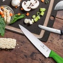 Victorinox Swiss Made Swiss Classic Stainless Steel Carving/Cutting Knife,Straight Blade,Green,19 cm