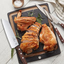 Victorinox Rosewood Santoku Knife, Stainless Steel, Japanese Knife, 17 cm, Wooden, Swiss Made