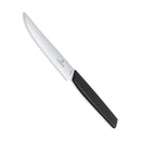 Victorinox “Swiss Modern” Steak & Pizza Knife, Modern, Sleek, Stainless Steel,12 cm,Black,Swiss Made