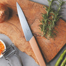 Victorinox Swiss Modern Chef/Vegetable/Carving/Meat Knife, Walnut Wood Handle, 15 cm, Swiss Made
