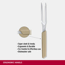 Victorinox Swiss Modern Carving Fork-Stainless Steel for Fruits, Vegs & Meat,15 cm, Beige, Swiss Made