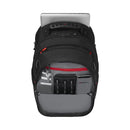 Wenger, Legacy 16 Inch Laptop Backpack,21 Liters Black / Grey, Swiss Designed-Blend of Style and Function