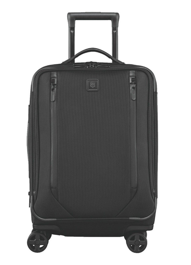 Victorinox Lexicon 2.0 Softside Dual-Caster Global Carry-On Travel Trolley Suitcase Black