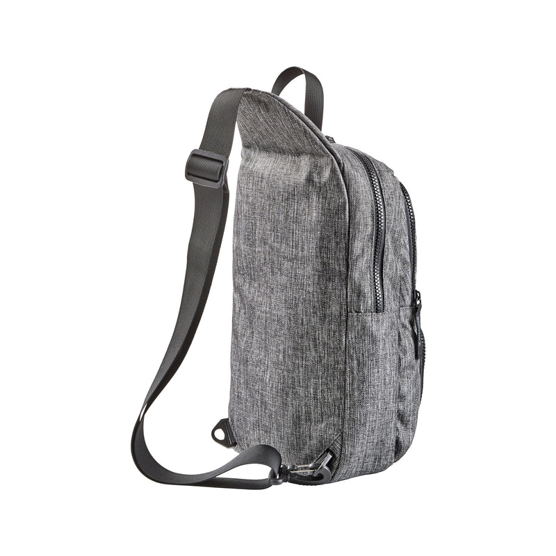 Wenger, Console Cross Body Lifestyle Bag, 8 Liters Charcoal Heather Swiss Designed-Blend of Style and Function