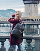 Wenger, LeaMarie Slim 14' Inch Laptop Backpack, 18 Liters Black Swiss Designed-Blend of Style and Function