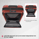 Victorinox Swiss Designed Spectra 3.0 Hardside Expandable Global Carry-On Travel Trolley Suitcase Red