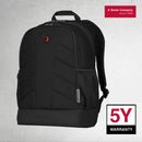 Wenger Quadma ML 16" Laptop Backpack (22 Litres) Swiss designed-Black