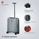 Victorinox Swiss Designed Airox Global Hardside Cabin Luggage, 33 litres, Silver