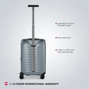 Victorinox Swiss Designed Airox Frequent Flyer Hardside, Cabin Luggage, 34 litres, Silver