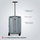 Victorinox, Airox Frequent Flyer Plus Hardside Cabin Luggage, 41 litres, Silver