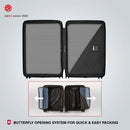 Victorinox Swiss Designed Airox Large Hardside Luggage, 98 litres, Black, Check-in Trolley bag