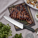 Victorinox Swiss Made Swiss Classic Stainless Steel Carving Knife, Straight Blade, 25 cm, Black